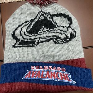 Colorado Avalanche hockey beanie